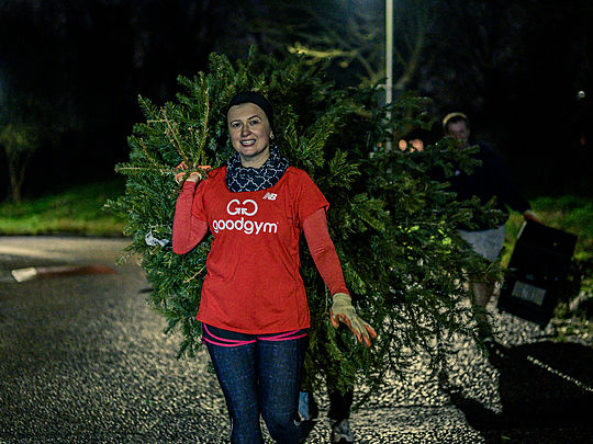 Oh Christmas Tree, Oh Christmas tree, why’d you block the pavement.