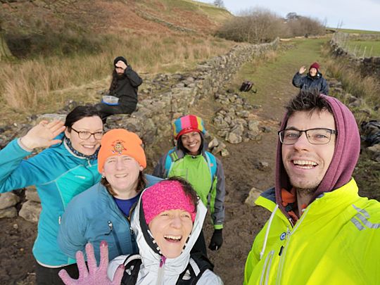 Dry stone walling in the Peaks