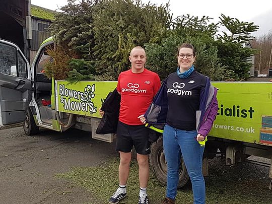 Treemendous Treecycle effort for St Helena Hospice!