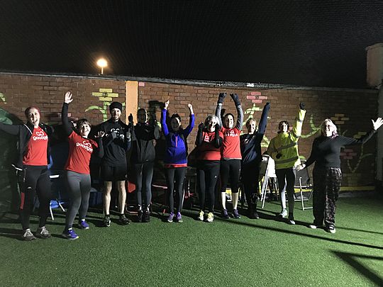 GoodGym Trafford - fun and games at Cheeky Cherubs