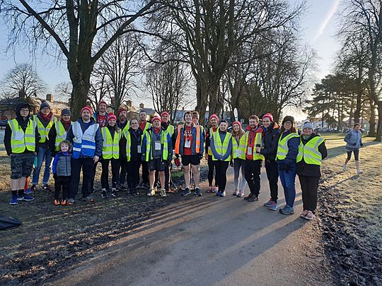 A crazy little thing cold Cardiff Junior Parkrun