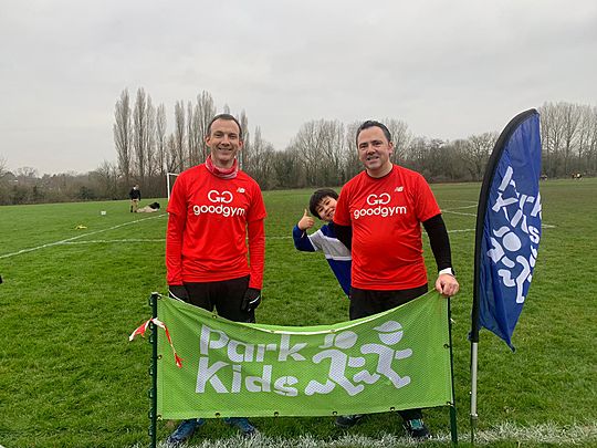 GoodGym ‘Dash’ to the rescue of Park Kids!