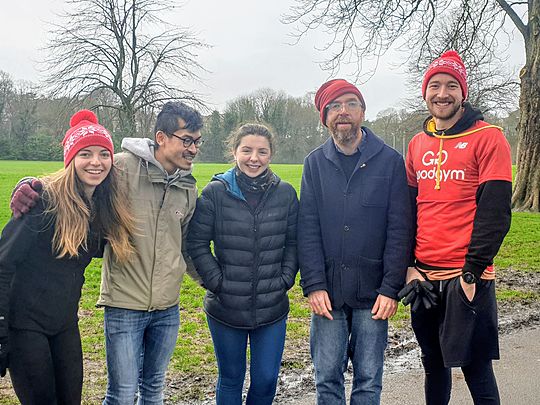 Answering the call - Junior Parkrun