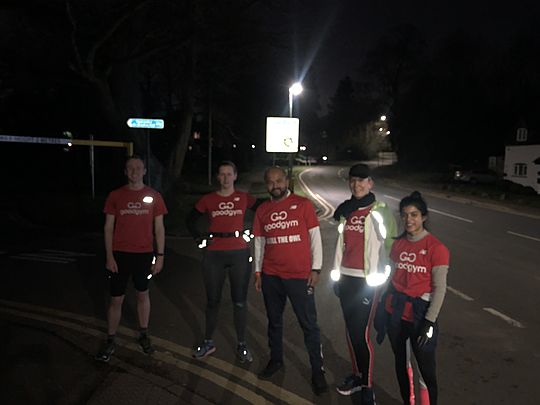 Solihull GoodGym take the cake