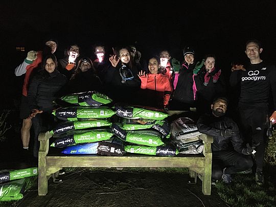 Goodgym Barnet have bags of fun!