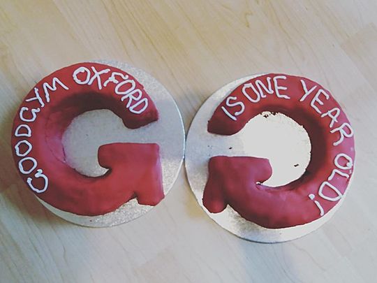 Happy Birthday Oxford GoodGym!  We are 1 :)