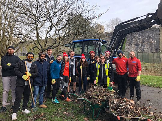 Storm Dennis doesn't stand a chance against GoodGym