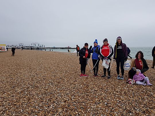 Seas-ing the day (and all of the litter!)