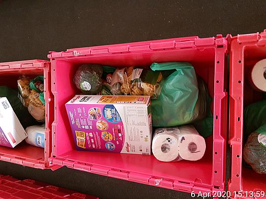 How many crates fit in the back of a van...