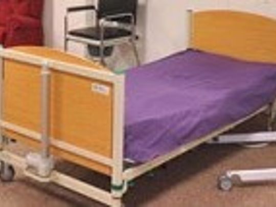 Bed installation for hospital discharge