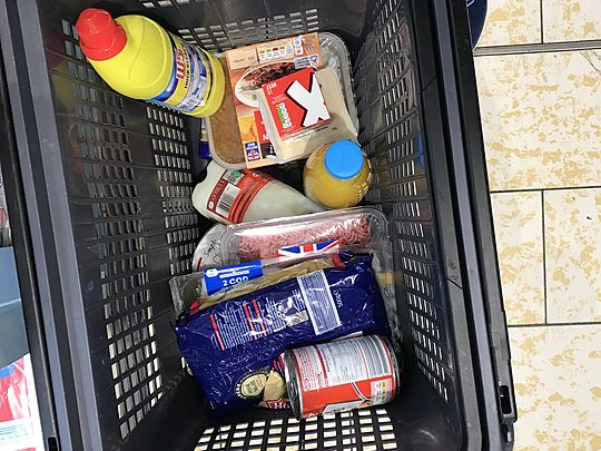 A shopping PB