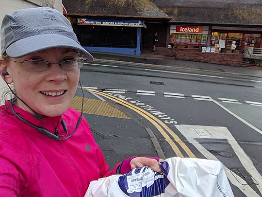 It's raining, it's pouring but Goodgym keeps on running...