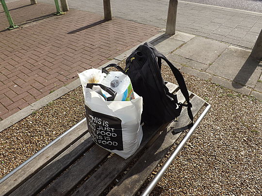 Regular grocery shop for self-isolating neighbour