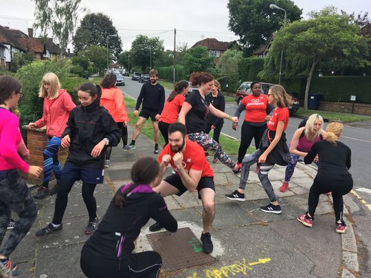 Good gym runners bent over backwards to do yoga.