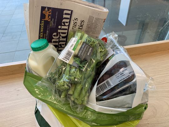 Weekly shop