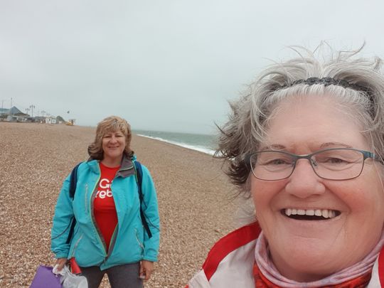 2 women, a 'sea thug' and cuttlebones!