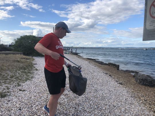 Beach combing