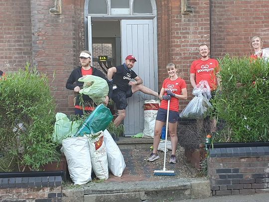 Hey-ho its a GoodGym silver lining