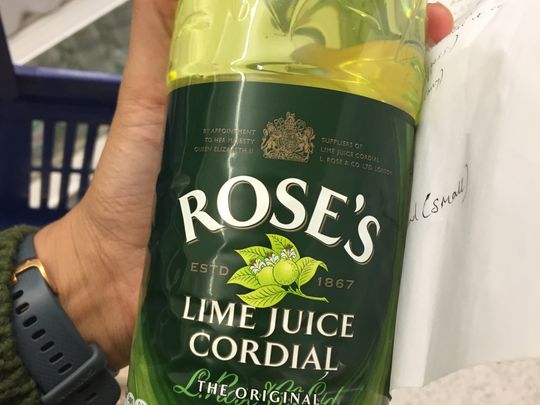 Lime looking for the Rose’s