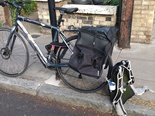 Biking about for Ringcross Community Centre