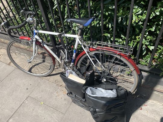 Wheelie Tyred in the Hot Sun