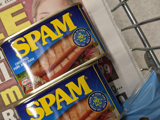 Wham, bam, thank you SPAM