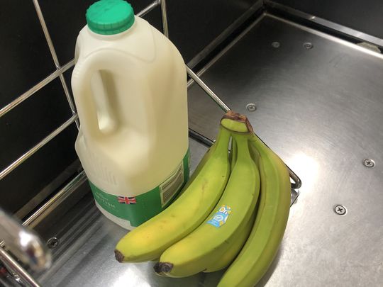 Banana milk