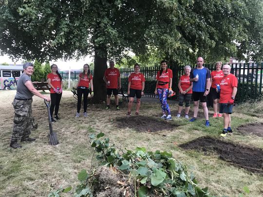 GoodGym Crewe | The Wishing Well Allotment Project