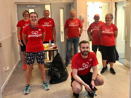 Goodgym Crewe are on a Roll-er