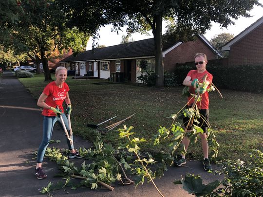 Post lockdown bush trim