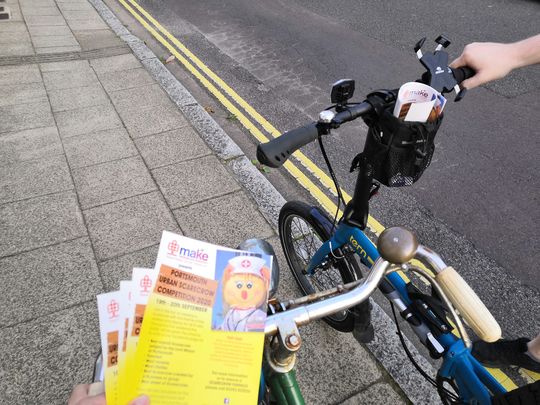 Leaflet Peddling