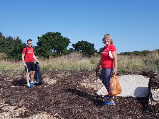 Lots of litter in Hayling