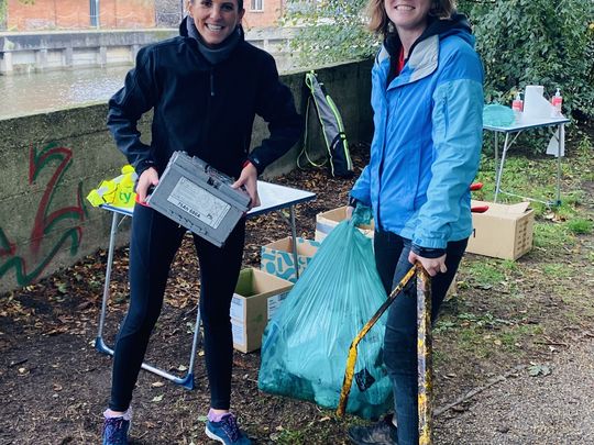 River Wensum Spring Clean in Canoes