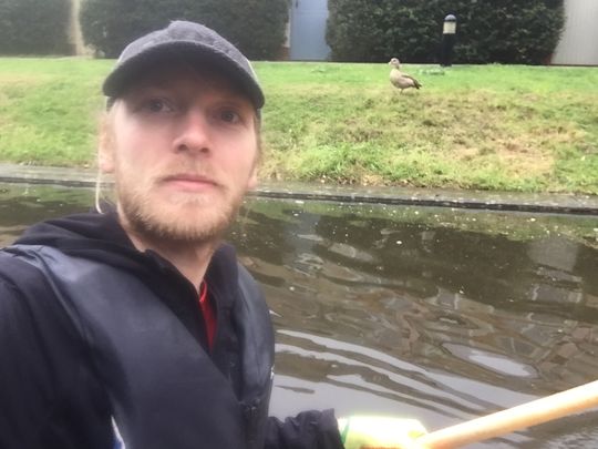 River litter picking in the rain?! You canoe be serious?!