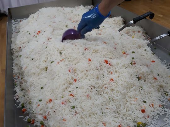 pRICEless - 8 GoodGym runners help prepare dozens of meals for those in need!