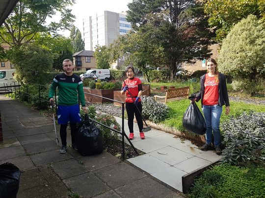 Gardening by regulars