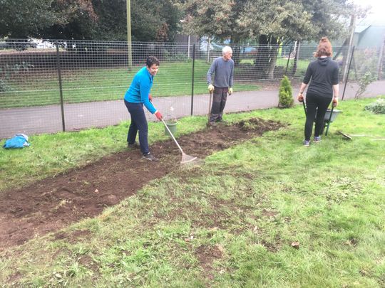 Gardening at Eastville Park 