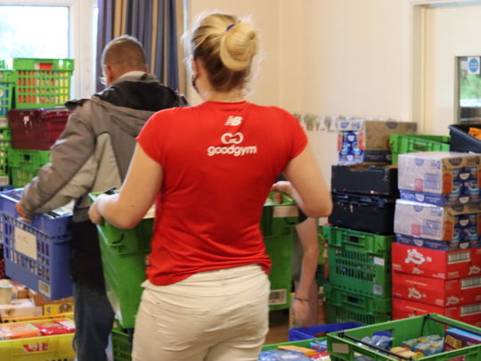 ANOTHER CEREAL THRILLER AT BEXLEY FOOD BANK 