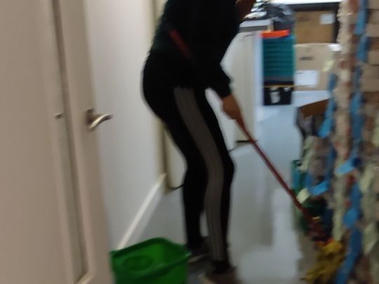 Packington Gallery Food Bank Deep Clean