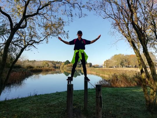 It's outdoors gym, but not as we know it. 