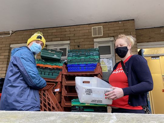 ‘CAN YOU BELIEVE IT, WE’RE CREATING GREAT PROGRESS AT THE BEXLEY FOOD BANK