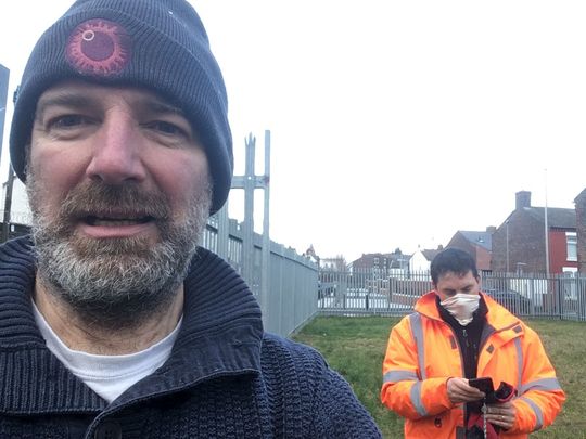 Clearing Litter At One Of The Most Deprived Streets In Liverpool