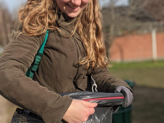 Week 5! Litter picking at Kennington cricket ground