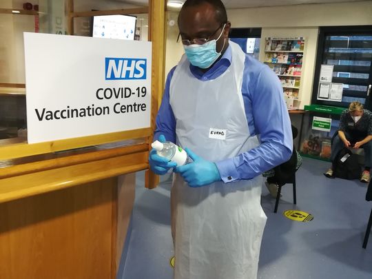 NHS Covid Vaccination Volunteer Shifts at St John Vaccination Centre 