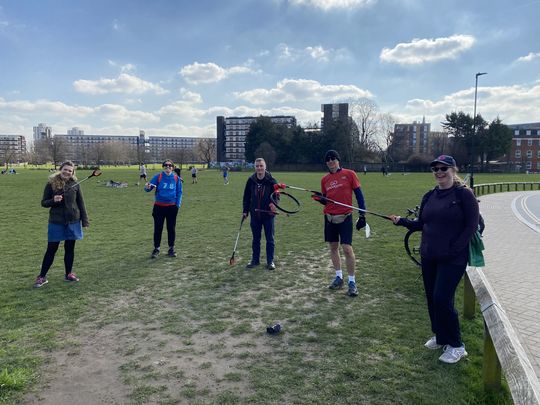 Another litter pick at Kennington