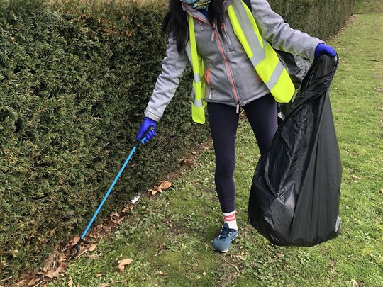 Adopt a place litter pick 