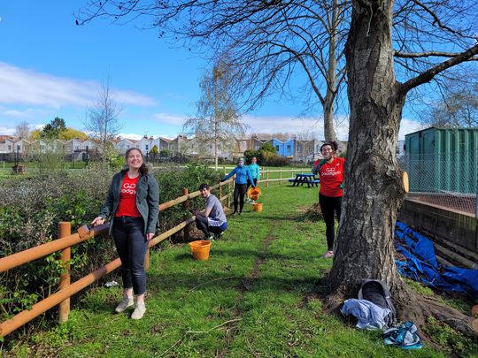 Paint you glad you spent Easter Monday with Goodgym