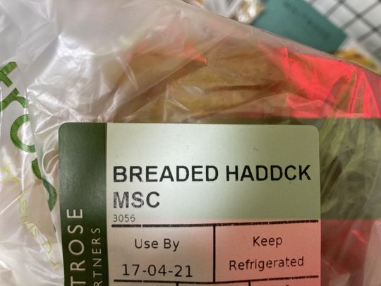 Breaded Haddock MSc