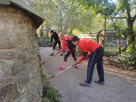 Weeding Wednesdays at the farm!