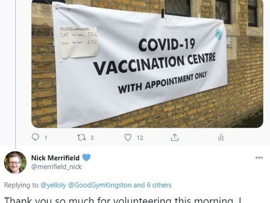 Vaccine hub shift 